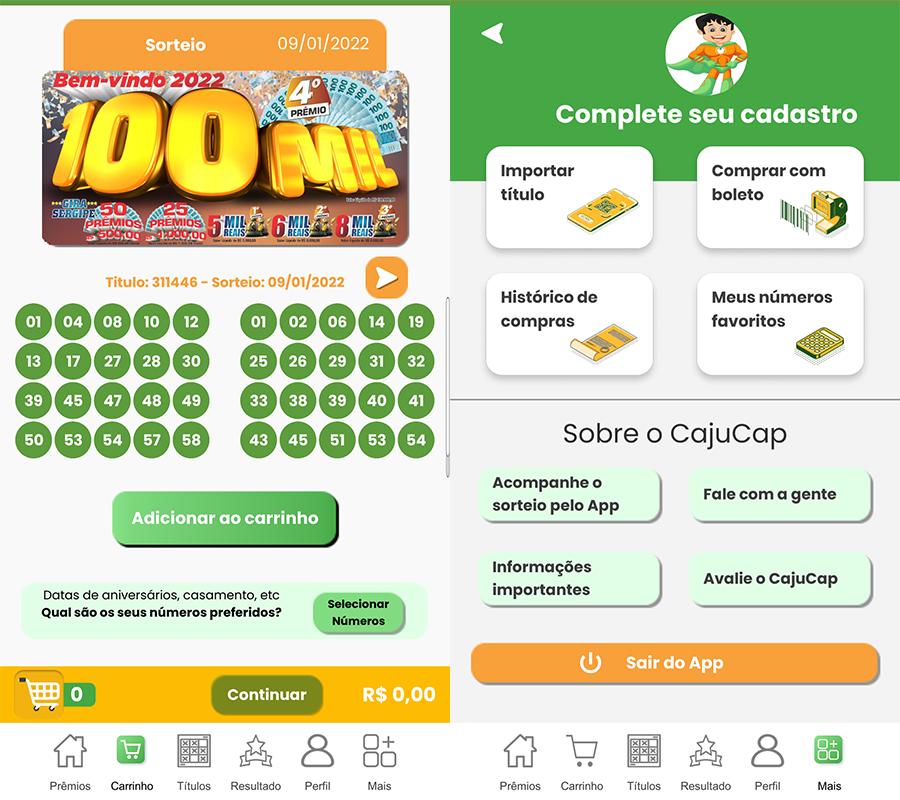 App instalado